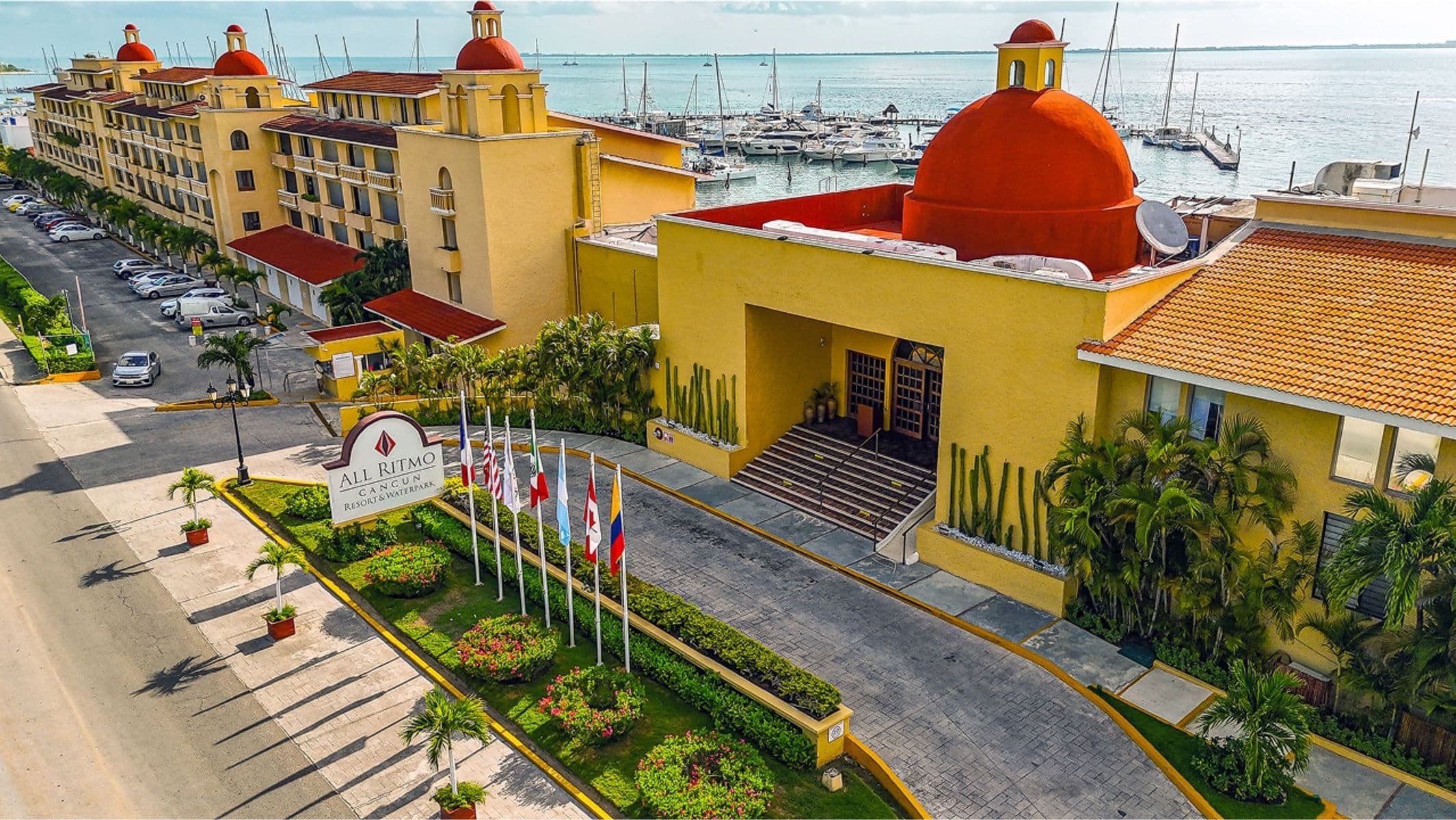 Cancun resort view 1